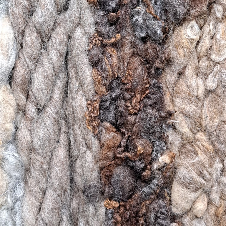 Pure British sheep wool rug