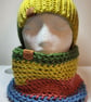 Crochet hat and scarf handmade set