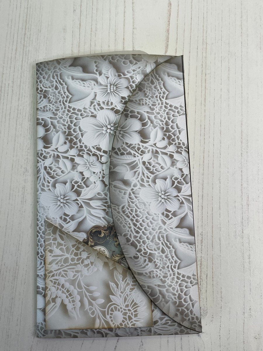 Folio and Rosary - Lace Folio 2 by Carolee Crafts PB4 - 0021