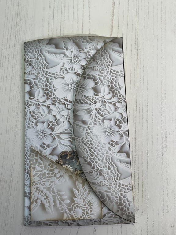 Folio and Rosary - Lace Folio 2 by Carolee Crafts PB4 - 0021