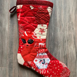 Christmas stocking - English Paper Piecing 