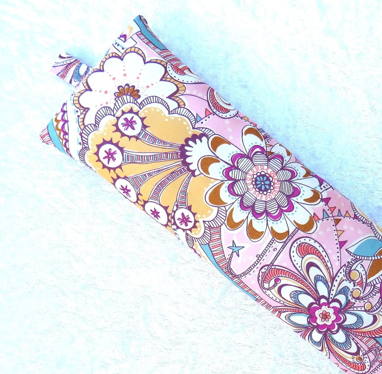 Keyboard wrist rest, made Liberty Tana Lawn, wrist support
