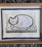 The Happy Curled Up Wire Cat. A Handmade Art Picture. Purfect for Cat Lovers!!! - Image 7