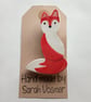 Ceramic Fox Brooch - Image 1