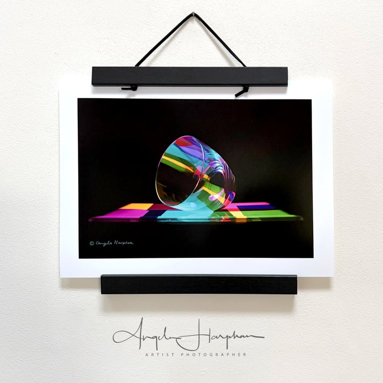 Unmounted Fine Art Colour Photographic Print A4 - Classy Glass
