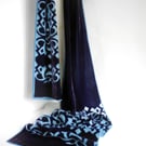 LIMITED EDITION SILK VISCOSE DEVORE VELVET SCARF