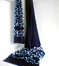 LIMITED EDITION SILK VISCOSE DEVORE VELVET SCARF