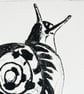 Snails Drypoint Print - Image 4