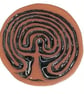 Ergonomic handheld finger labyrinth healing stone - Image 1