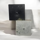 Minimalist Cube Candle - Handmade Decorative Block Candle - Custom Colour