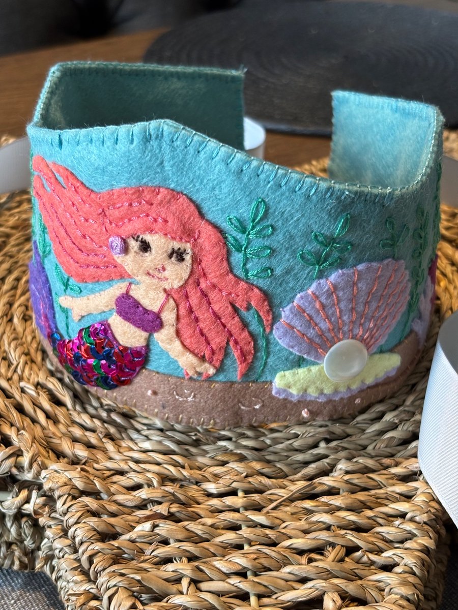 Children's Mermaid themed celebration crown