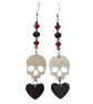 Resin Earrings - Skulls