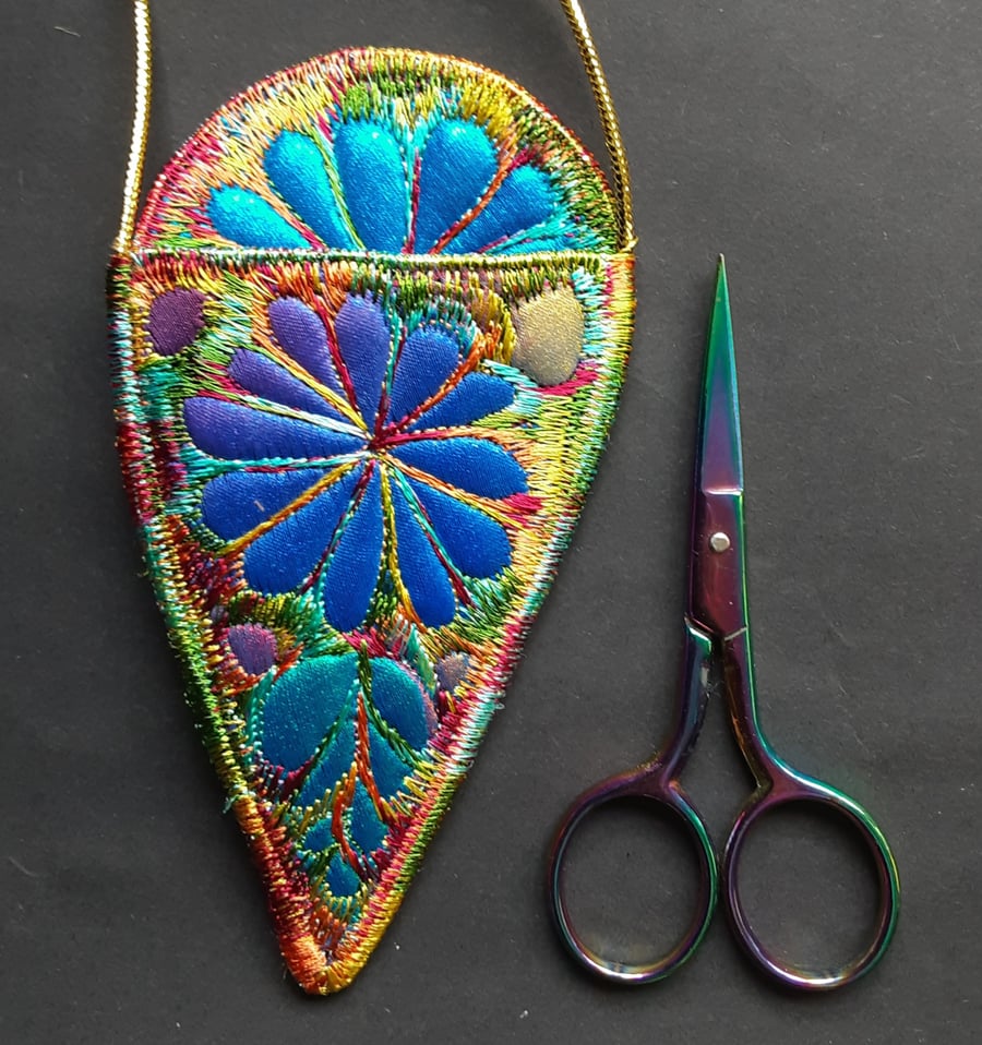 Scissor Holder Necklace 