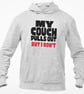 My Couch Pulls Out But I Don't Hoodie Hooded Sweatshirt Rude Adult Sex Joke  - Image 2