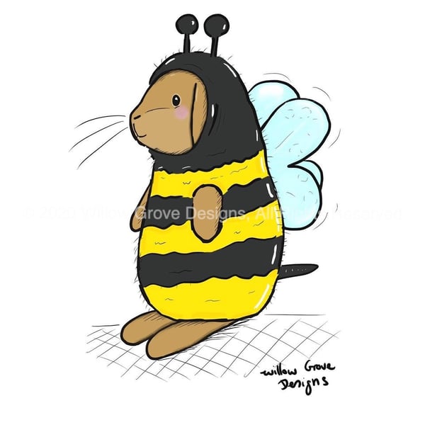 Rab-bee - Art Print