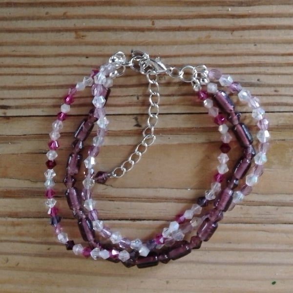 Handmade beaded bracelet