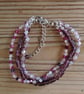 Handmade beaded bracelet