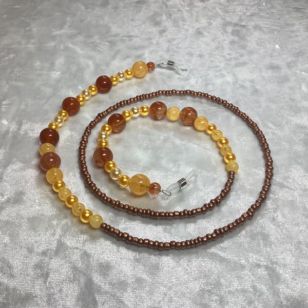 Glasses beaded lanyard