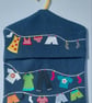The odd black sock - washing line pegbag - Image 1