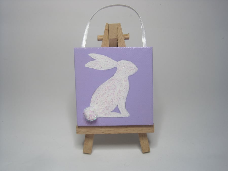 Bunny Rabbit Mini Painting SALE