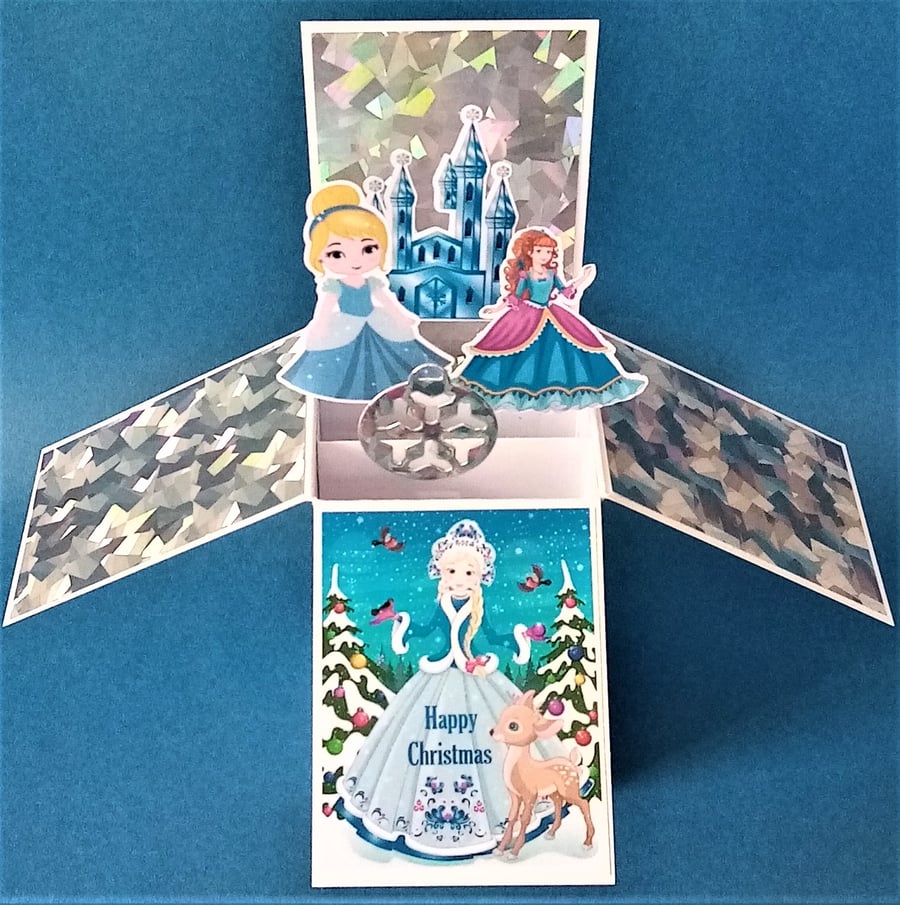 Princess Christmas Card