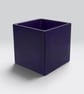 Medium Square Violet Plant Pot Indoor Planter 10 cm - Image 7