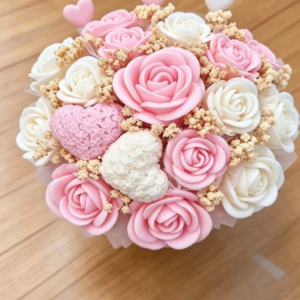 Strawberry Delight Wax Melt Bouquet