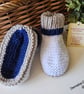 Designer Baby Cardigan & Booties Set Hand Knitted  3-9 Months Size - Image 6