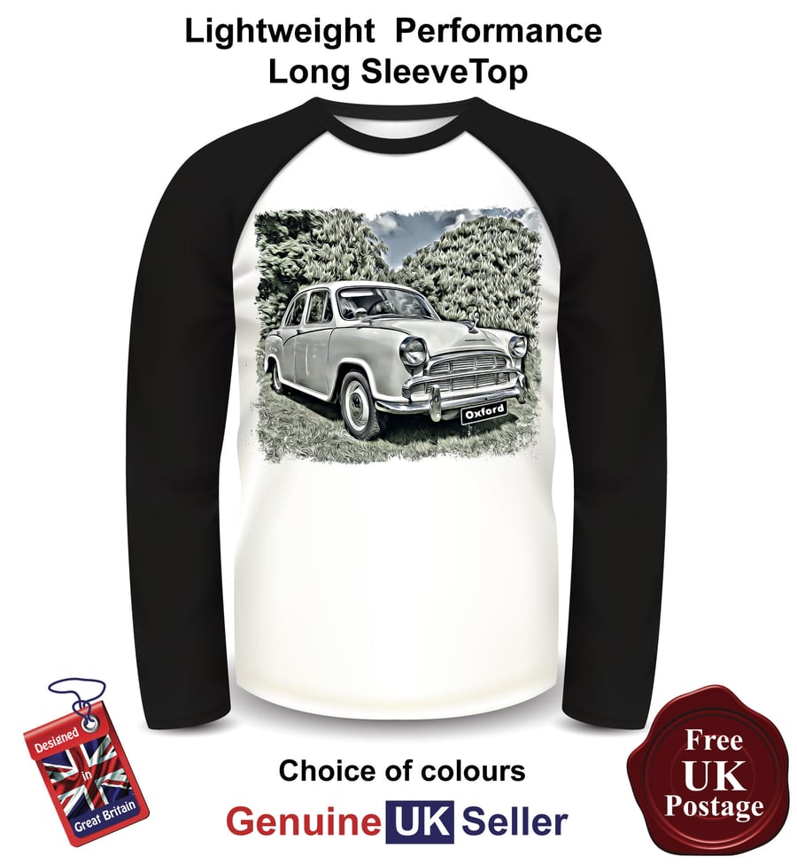 Morris Oxford, Morris Oxford Mens Top, Morris Mens Long Sleeve T Shirt