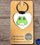 Limited Edition Frog Keyrings, with gold backing. Young Artist Designed - Image 5