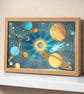 Personal Astrological Art - The Deluxe Art Deco Astrology Chart - Image 3