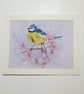 Original Blue Tit Painting - Image 2
