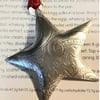 Personalised star Hanging Decoration