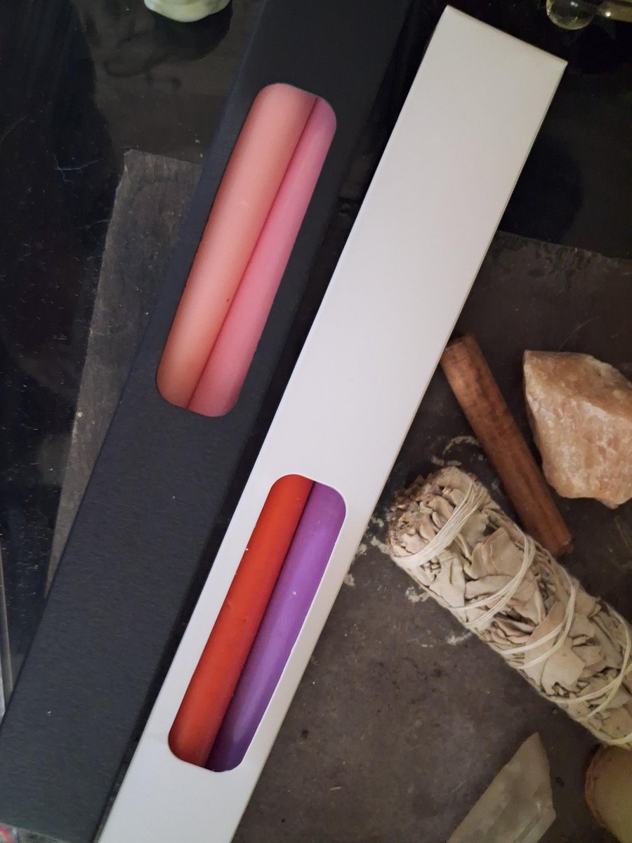 Set of 2 Handmade Kerasoy Wax Taper Candles