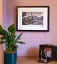 Clough Hey Terrace, Marsden. Limited Edition linoprint. - Image 3