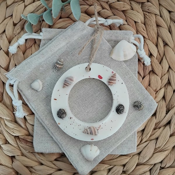 Rocksalt & Driftwood beach vibe vegan soy wax melt