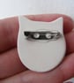 Cat head brooch - Image 4