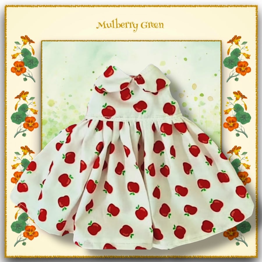 Little Red Apples Dress