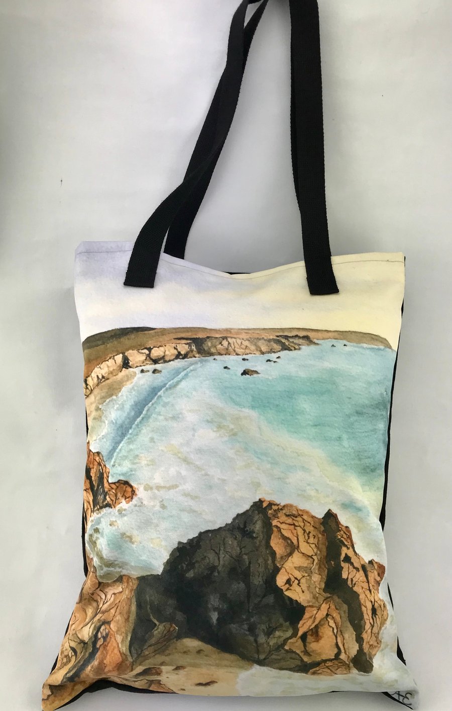  Coastal Watercolour Tote Bag