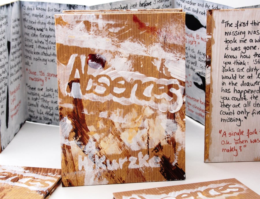 Absences, Artist Book, dark humor, married life