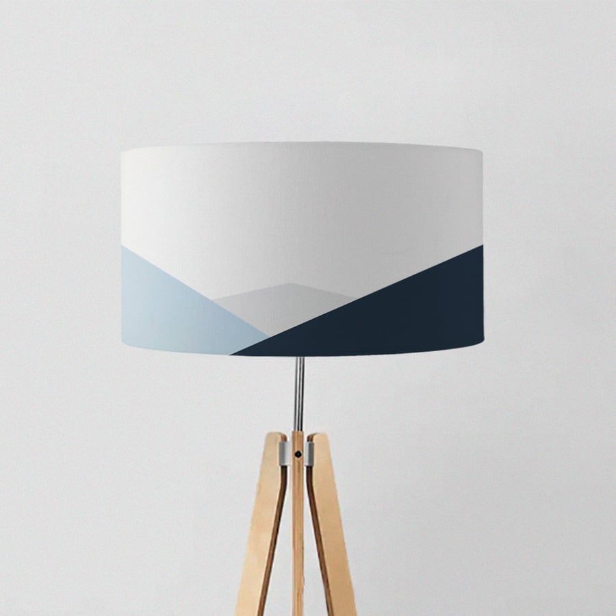 Mountain drum lampshade, Diameter 45cm (18")