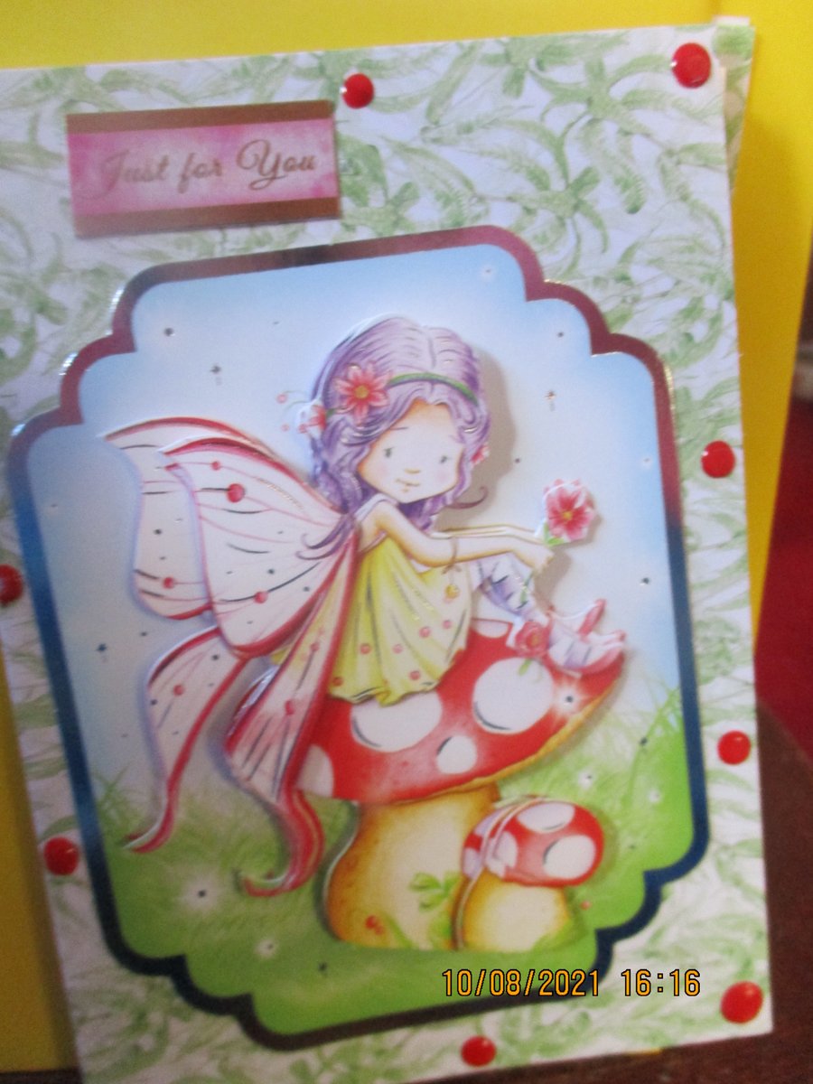 Just for You Fairy Card