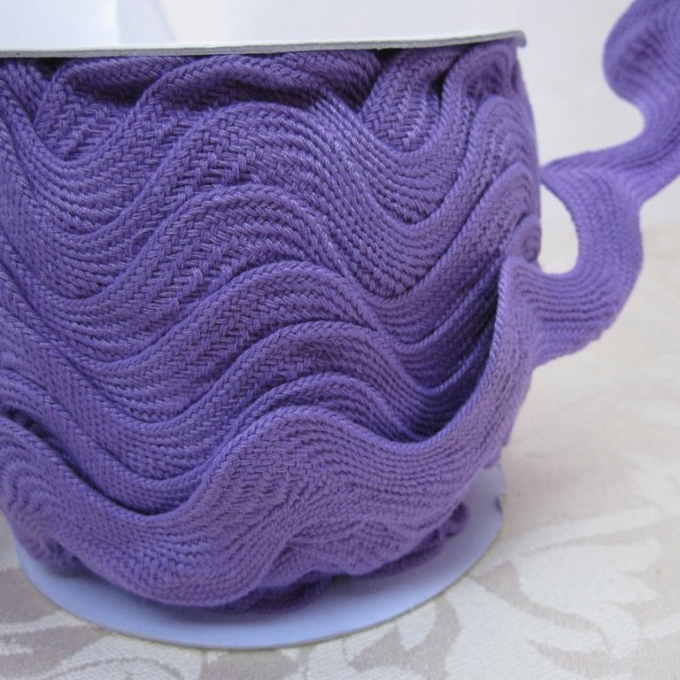 Extra Wide Lilac Purple Jumbo Ricrac