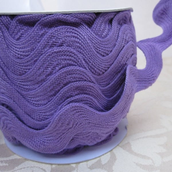 Extra Wide Lilac Purple Jumbo Ricrac