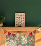 Earth Tones Felt Bunting - Boho Woodland Wall Hanging Decor - Image 2