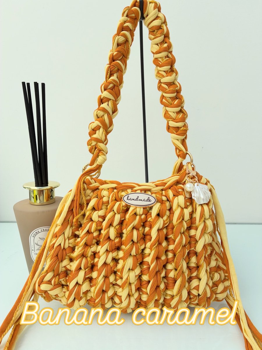 Handmade crochet bag