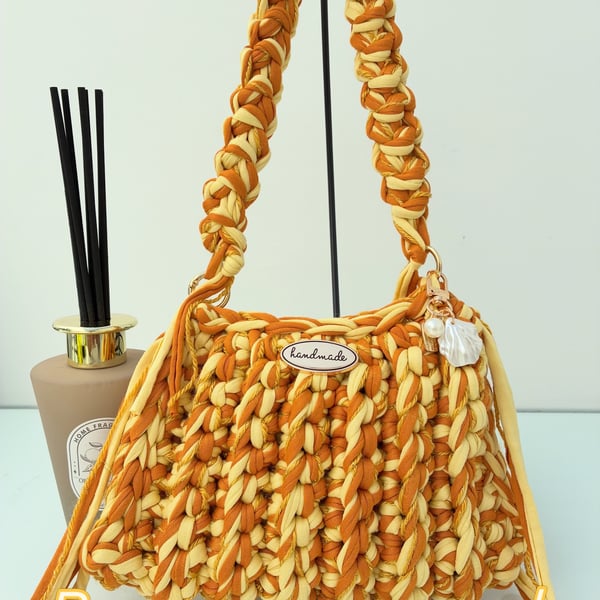 Handmade crochet bag