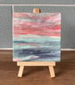 'A Dreamy Sea Balm' Ceramic Tile with Wooden Easel