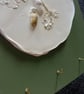 Botanical Plaster Cast Key Holder, Handmade Wall Art with Hooks, Organic Entrywa - Image 2
