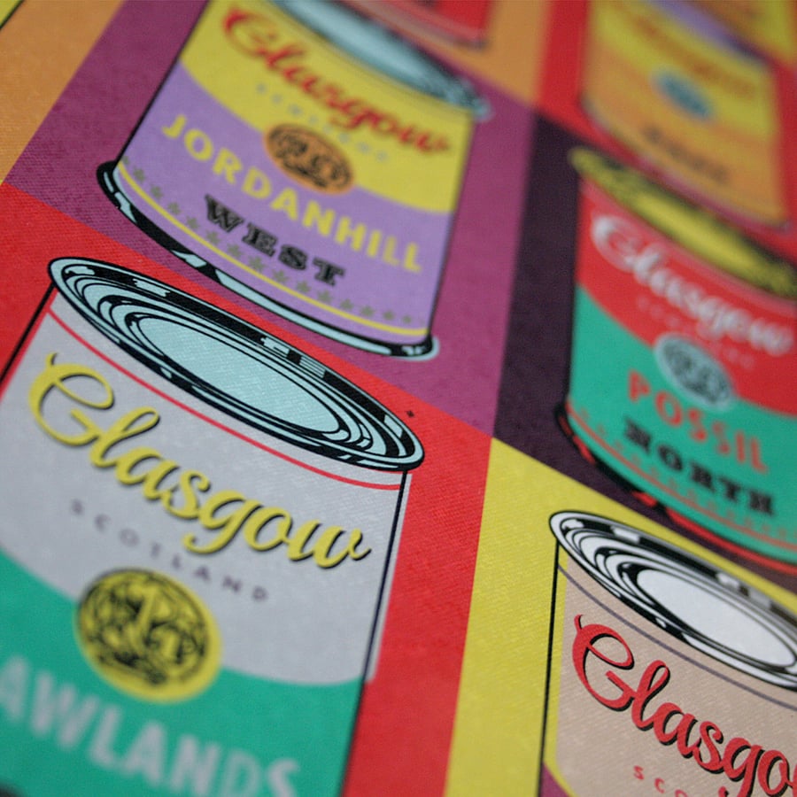 Glasgow Soup Large Giclee print Folksy